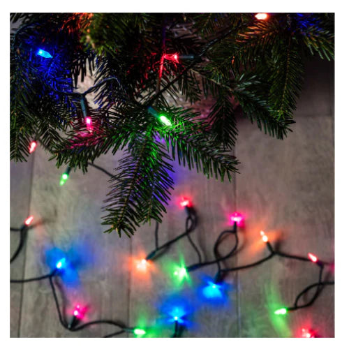 PACHET 18: Brad Artificial Cu Fibra Optica cu Aspect Nins si Steluta LED 1.8m + Instalatie Tip Rola 100m Multicolor + Instalatie Tip Turturi 12m Multicolor + CADOU SURPRIZA