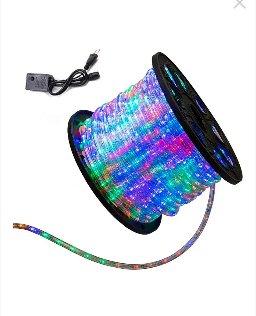 PACHET 42: 2 x Instalatie Tip Rola 100m Multicolor + 1 x Furtun luminos 10m + CADOU SURPRIZA